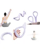 Li-Ning (LI-NING) 8-Shaped Resistance Band, Elastic Loop, Pilates Band, Stretching Band, Figure-Eight Arm Strengthener, Back Opener, Shoulder Exercise Equipment for Wome