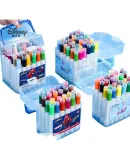 Disney, 24-Color Washable Stamp Watercolor Pens, Elementary School Boys' Toys, Kindergarten Children's Drawing Tools, Easy-To Painting Brushes, Watercolor Pens, Spider-Man E45302A