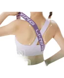 Li-Ning Sports Bra for Women, High-Impact Support Fitness Wear, Beautiful Back Design, Running Anti-Shock And Anti-Sagging, Plus Size Breathable Vest