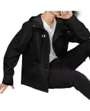 Under Armour Sports Woven Jacket, Men's Training Top, 2024 Fall New Style, Running Fitness Casual Hooded Windbreaker