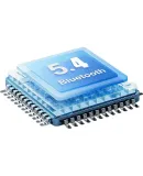 HP (HP) H10G Bluetooth Earphones, True Wireless, Semi-In Gaming Music Sports E-Sports Universal Huawei IPhone Apple Smart Bluetooth 5.4 Earphones, Gradient Blue