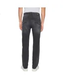Lee Liangliang Pants, New Product 723, Slim-Fit Mid-Rise Straight-Leg, Lightweight Black-Gray Men's Jeans