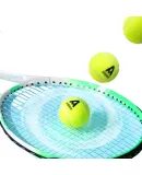 Deli & Angenite Training Tennis Racket, Unisex, Durable Aluminum Alloy High-Elasticity Tennis Sports Racket, Pink
