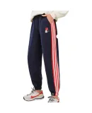 Disney Girls' Sweatpants Autumn Style Children's Pants Fall Sweatpants Girls' Casual Pants Long Pants Minnie Pants Navy Blue 130