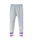 Disney Girls' Leggings, Spring And Autumn Wear, Children's Pants, Autumn Girls' Elsa Long Pants SP97639, Light Gray, Size 110