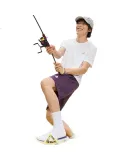 PEAK Taiji Sports Slippers, Shock-Absorbing, Comfortable, Soft And Bouncy, Sandals with Height Increase, Versatile And Fashionable Beach Slippers for Men, ET52047L