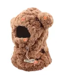 XTEP (XTEP) Hoodie for Men And Women with Neck Gaiter And Face Mask, Three-Piece Set, Winter Fleece-Lined Thickened Dustproof Hooded Warm Windproof Cap