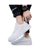 Li-Ning Casual Shoes for Men, White Sneakers, Retro Trendy Low-Top Comfortable Breathable Durable Sports Casual Skateboard Shoes for Me