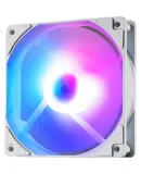 MSI MAG F120 ARGB WHITE-3RW White Anti-Leaf Triple Fan Pack, Direct Connection to MSI Motherboard, Exclusive MSI Lighting Effects