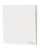 BULL Switch Socket, G57 Butterfly Ultra-Thin Skin-Feel Switch, Single-Pole Double-Throw Switch, Large Panel G57K112, Cream White