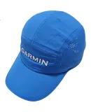 GARMIN Brand New Running Cap, All-Season Sun Protection, Face-Slimming Effect, Blue Color