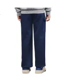 XTEP Children's Clothing, Unisex Lightweight Fluffy Warm Fleece Knit Pants, Deep Blue, 175cm
