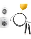 Li-Ning Middle School Entrance Exam Special Steel Wire Jump Rope for Students, Children, Exam Sports, Professional Speed Jump Rope, Physical Test, Ultra-Light Double Swing Rope