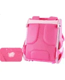 Disney Elementary School Backpack for Girls from First to Third Grade, Kindergarten Strawberry Bear Lightweight Children's Backpack 80275 Purple