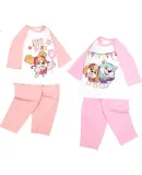 PAW PATROL Children's Pajamas, Boys And Girls Home Wear Set, Spring And Summer Class A Cotton Baby Short-Sleeve Pants PA1893, Size 120