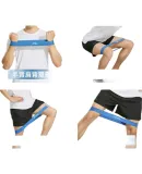 Li-Ning Elastic Band for Leg Exercises, Fitness Resistance Ankle And Buttock Training, Track And Field Strength Rehabilitation Exercise, Latex Loop, 10 Pounds