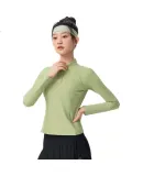 361° Women's Yoga Top, Long Sleeve Sports Shirt, Spring And Autumn Pilates Training T-Shirt, Running And Fitness Wear