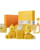 EDIFIER (EDIFIER) LINE FRIENDS Collaboration Limited Edition Earphone Gift Box, Zero Air True Wireless Bluetooth Earphones, Semi-In Earphones, Brown Bear Desig