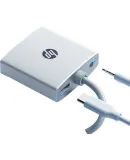 HP HDMI to VGA Converter with Audio And Power Supply, High-Definition Video Adapter Converter for Desktop Computers, TV Boxes, Handheld Games, PS5, Connecting to Monitors, Projectors And Large Screens