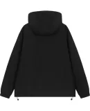 Mianzhi Windbreaker Jacket for Men And Women, Autumn Outdoor Windproof Waterproof Coat, Couple's Outerwear, Black, XL