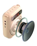 HP LS251 Lianhuiwei Amplifier, Teacher's Loudspeaker, Tour Guide Waist-Mounted Microphone, Bluetooth Small Speaker, Portable Card-Insertable Speaker for Teaching And Lecturing, White