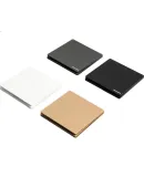 Honeywell Ultra-Thin Frameless Matte Skin-Friendly Switch Socket Panel 10A Standard Five-Hole Two-Three Plug Ruiyi T3 Cloud Mist Gray