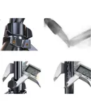 UGREEN Mobile Phone Stand, Floor-Standing Live Streaming Stand, Selfie Stick Tripod, Multifunctional Portable Extendable Live Streaming Photography Recording Video Outdoor Standing Overhead Shooting Adjustable Stand