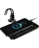 Baseus Car Charger Cigarette Lighter Hidden Super Fast Charging Head with Dual Ports Compatible with Apple 16/17, Huawei, Xiaomi