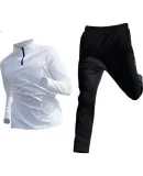 BURUITE Fitness Wear for Men, Running Sportswear Set, Badminton Outfit, Basketball Quick-Dry Clothes, High-Elasticity Training Morning Jogging Clothes, Cycling Apparel