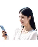 HP (HP) DHH-1112C Wired Earphones Semi-In 3.5mm Interface, Compatible with Computers And Mobile Phones, Suitable for Apple And Android, White, Level 4 And 6