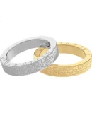 Calvin Klein CK Vintage Floral Women's Silver & Gold Ring Set 35000444D, Goddess Day Gift