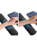 UGREEN Keyboard Wrist Rest Pad, Keyboard And Mouse Wrist Support Palm Rest [Soft Memory Foam], Mechanical Keyboard Gaming Office Typing Wrist Support Frame, Laptop Desktop Hand Rest Pad
