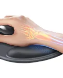 UGREEN Mouse Pad Wrist Rest, Ergonomic Hand Wrist Support [Soft Memory Foam], Laptop Desktop Silicone Non-Slip Hand Rest, for Men And Women Office Gaming Mouse Pad