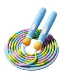 361° Children's Bamboo Jump Rope for Elementary School Students, Kindergarten, Ages 3-5 First Grade Beginners, Exam Training
