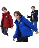 Disney Children's down Jacket, Boys' Duck Down Coat, Warm And Thick Outerwear, Stylish Children's Clothing, 234009 Black, Size 120