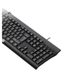 HP Keyboard And Mouse Combo, Mechanical Feel Gaming E-Sports Wired USB Interface, Compatible with Laptops And Desktop Computers for Business And Office Use