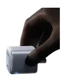 Baseus Dual-Core Charger, Apple 17 Charger, PD45W Compatible with 40W GaN Fast Charging Head, IPhone17/16/15ProMax/Air Phone And IPad Charging Set, Moonlight Gray