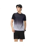 VICTORIATOURIST Sportswear Set for Men And Women, Summer Fitness Wear, Quick-Dry Short-Sleeve T-Shirt, Badminton And Basketball Training Shorts, Running Gear