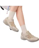 361° Women's Sports Shoes, Spring And Summer Ballet Flats, Mesh Casual Low-Top Chunky Sneakers, 682526769-3