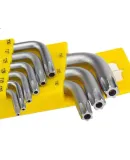 STANLEY (STANLEY) Plum Blossom Hex Key Set, Medium Hole, 8-Piece Set, 92-624