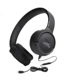 JBL TUNE520C Wired Headphones with Type-C Interface, Over-Ear Wired Stereo Headphones Compatible with USB-C Devices, Black