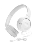 JBL TUNE520C Wired Headphones with Type-C Interface, Over-Ear Wired Stereo Headphones Compatible with USB-C Devices, White