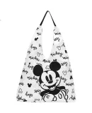Disney Handbag, Women's Bag, Mickey Mouse Bag, Large Capacity Canvas Bag, Shoulder Bag, Ultra-Light Fabric Bag for Women, Birthday Gift for Wome