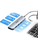 Acer USB 3.0 Hub, Expansion Dock, High-Speed 4-Port Hub Adapter, Compatible with Desktop Computers And Laptops, Multi-Port Converter, Extension Cable