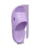 Huili Women's Slippers, Home Non-Slip Odor-Free Bathroom Slide Sandals, EVA Beach Sandals 0396, Purple, Size 40-41