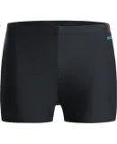 JD Original Men's Elastic Swim Shorts, Comfortable Square-Leg Swimwear, Quick-Drying Hot Spring Men's Swimming Trunks, Black, 2XL