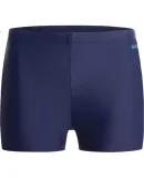 JD Original Men's Elastic Swim Shorts, Comfortable Square-Cut Swimwear, Quick-Drying Hot Spring Men's Swim Trunks, Navy Blue XL