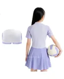 361° Children's One-Piece Swimsuit Dress for Girls, Slimming Swimwear for Older Girls, Hot Spring Training Set