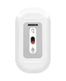 Lenovo Wireless Bluetooth Dual-Mode Rechargeable Mouse, Portable Office Mouse with Ergonomic Design, Compatible with Apple And Huawei Laptops, IPad Tablets MD21 Gray