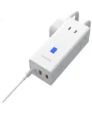 PHILIPS (PHILIPS) Gallium Nitride 30W Charger Fast Charging Laptop Socket/multifunctional USB Power Strip Portable Power Strip Small Electric Cabin Safe Fast Charging 2A1C+3 Sockets